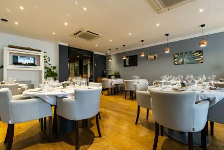 Salle du restaurant à Nancy, restaurant Groseille